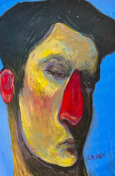 Portrait in Blue